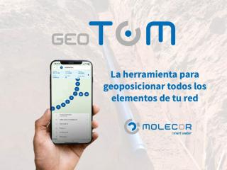 geoTOM®, el último desarrollo de Molecor que geoposiciona todos los elementos de las redes de agua fomentando la sostenibilidad y la gestión eficiente geoTOM®, el último desarrollo de Molecor que geoposiciona todos los elementos de las redes de agua fomentando la sostenibilidad y la gestión eficiente
